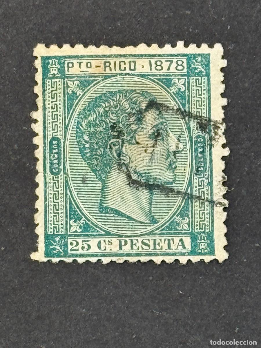 Stamps: Puerto Rico, Alfonso XII, 1878, Edifil 20, usado
