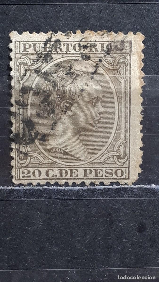 Sellos: PUERTO RICO. A&Ntilde;O 1896-7. &deg;. Edifil 127.