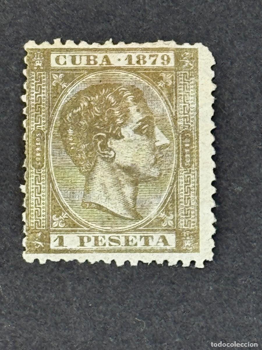 Timbres: Cuba, Alfonso XII, 1879, Edifil 55, nuevo sin goma