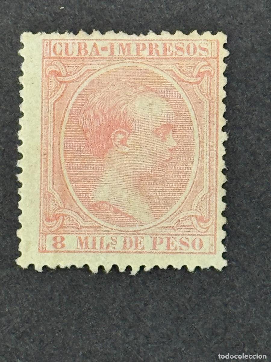 Sellos: Cuba, Alfonso XIII, 1894, Edifil 135, nuevo sin goma