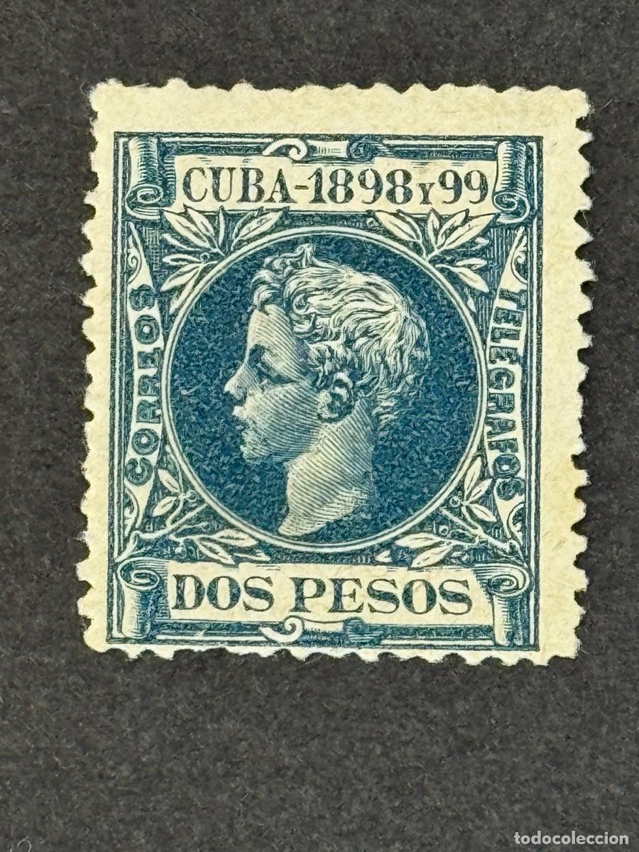 Stamps: Cuba, Alfonso XIII, 1898, Edifil 173, nuevo sin goma
