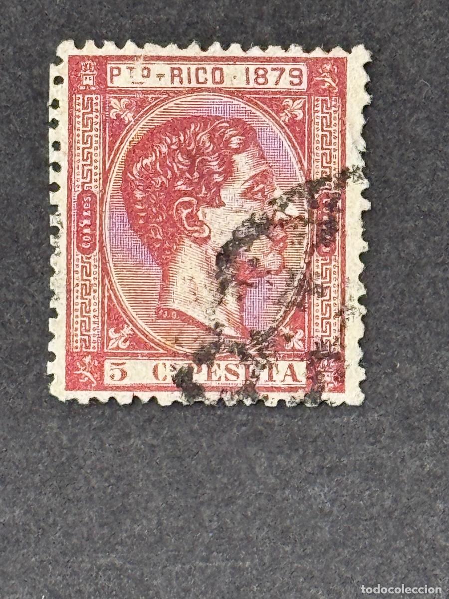 Francobolli: Puerto Rico, Alfonso XII, 1879, Edifil 23, usado