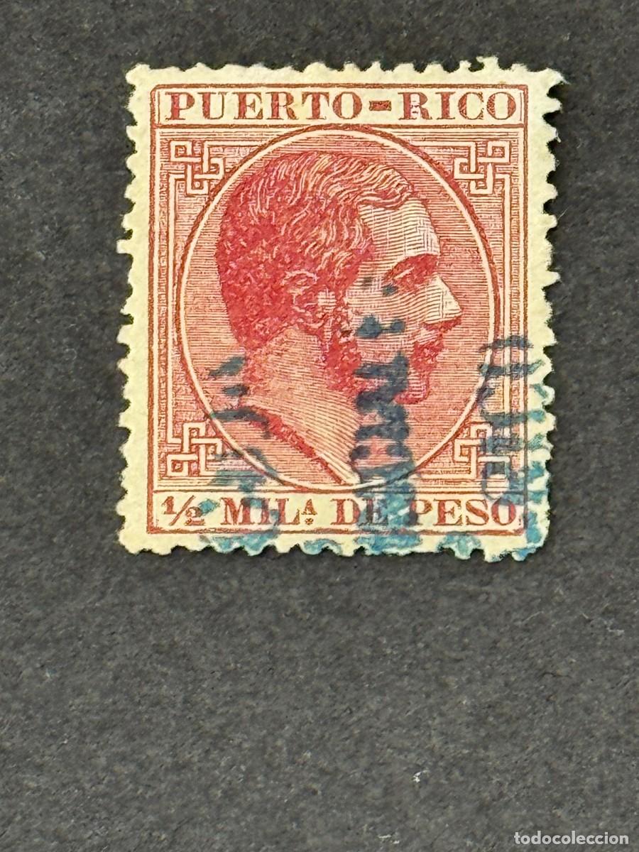 Briefmarken: Puerto Rico, Alfonso XII, 1882-1884, Edifil 55, usado