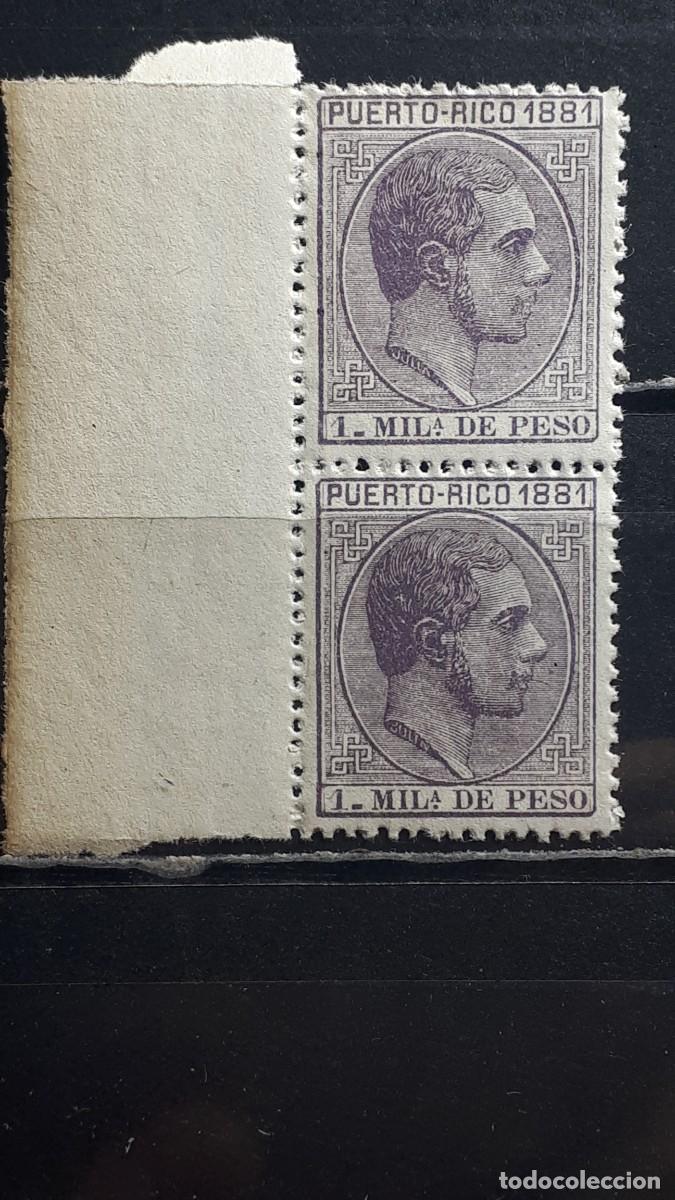Sellos: PUERTO RICO. A&Ntilde;O 1881. **. EDIFIL 43.