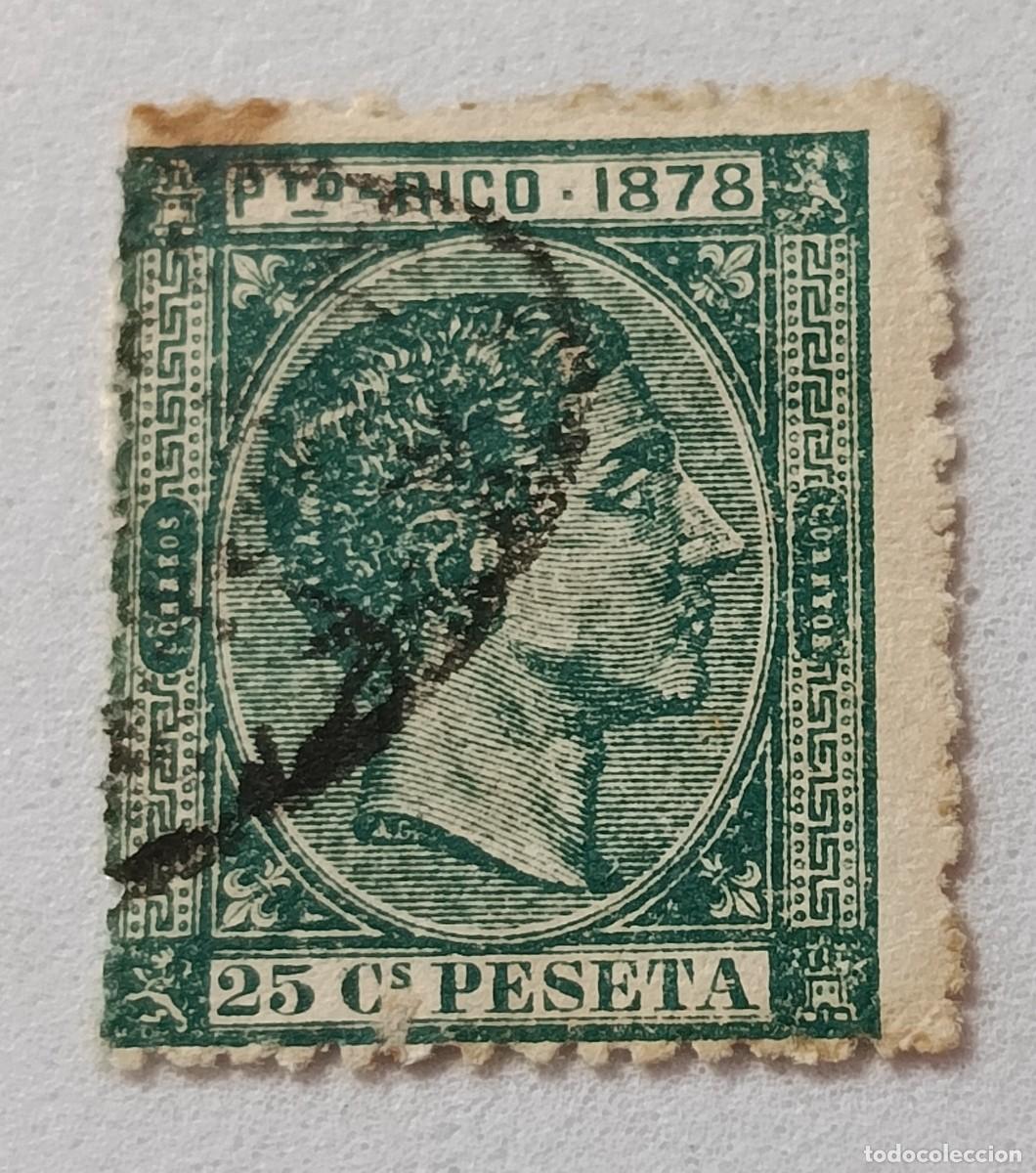 Sellos: Sellos excolonias espa&ntilde;olas Puerto Rico 1878, edifil 20
