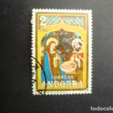 Francobolli: ANDORRA,CORREO ESPAÑOL,1973,NAVIDAD,EDIFIL 87,USADO,(LOTE AB)