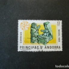 Francobolli: ANDORRA,CORREO ESPAÑOL,1984,NAVIDAD,EDIFIL 183,USADO,(LOTE AB)
