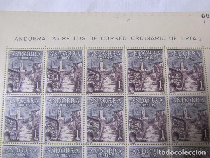 Sellos: 4 bloques de 25 sellos cada uno Andorra española Correo ordinario - Foto 6 - 79934009
