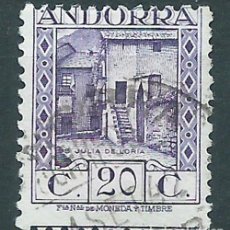 Selos: ANDORRA ESPAÑOLA SUELTOS 1935 EDIFIL 34 O - ANDORRA ESPAÑOLA SUELTOS 1935 EDIFIL 34 O. Lote 150772428