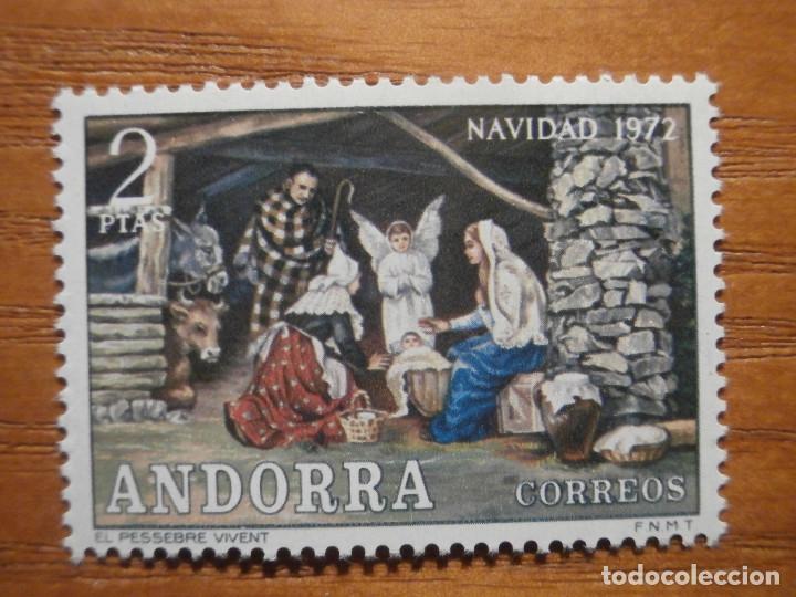Sellos: SELLO - ANDORRA CORREO ESPA&Ntilde;OL - EDIFIL 79 - 1972 - Navidad - Nuevo
