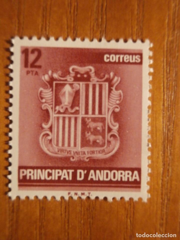 Sellos: ANDORRA CORREO ESPA&Ntilde;OL - EDIFIL 151 - 12 PTA - 1982 - Serie b&aacute;sica - NUEVOs
