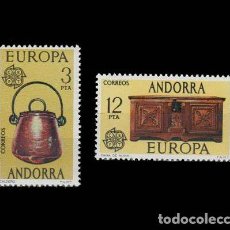 Sellos: ANDORRA EDIFIL 102-103 NUEVOS SIN CHARNELA 1976 EUROPA. Lote 282246993
