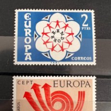 Sellos: ANDORRA ESPAÑOLA, 1973. EDIFIL 85/86. EUROPA CEPT. SERIE COMPLETA. NUEVOS. SIN FIJASELLOS. Lote 340728068