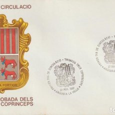 Sellos: ANDORRA CORREO ESPAÑOL AÑO 1987. S.P.D. SELLO Nº 195 CATÁLOGO EDIFIL