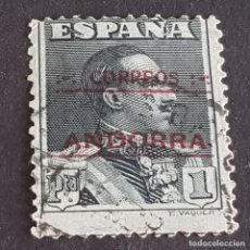 Sellos: ANDORRA, CORREO ESPAÑOL, 1928, ALFONSO XIII, EDIFIL 10, USADO, ( LOTE AB ). Lote 348291413
