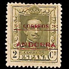 Francobolli: ANDORRA ESPAÑOLA, 1928 EDIFIL Nº 1 /*/, 2 C. VERDE OLIVA,. Lote 363533425