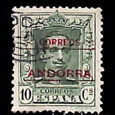 Sellos: ANDORRA ESPAÑOLA, 1928 EDIFIL Nº 3, 10 C. VERDE. Lote 363545390