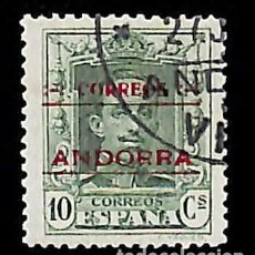 Sellos: ANDORRA ESPAÑOLA, 1928 EDIFIL Nº 3, 10 C. VERDE. Lote 363545475