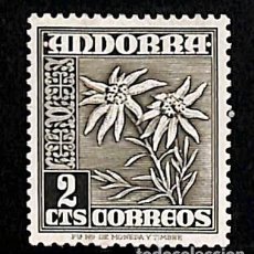 Sellos: ANDORRA, 1948-53 EDIFIL Nº 45 /*/, 2 C. OLIVA,. Lote 364134861