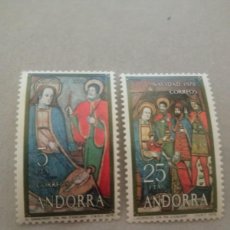 Sellos: ANDORRA ESPAÑOLA 1978, NUEVO, NAVIDAD, YVERT 111-112