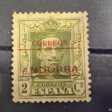 Sellos: ANDORRA, 1928. EDIFIL 1. ALFONSO XIII. NUEVO. SIN FIJASELLOS. BUEN CENTRAJE