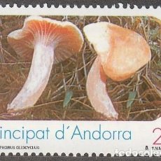 Francobolli: ANDORRA 1994 - EDIFIL 244 ** NUEVO SIN FIJASELLOS - NATURALEZA SETAS MICOLOGÍA