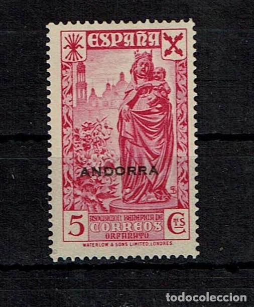 Sellos: ANDORRA ESPAÑOLA BENEFICENCIA 1 VALOR CLAVE UNOS 160€ MNH**