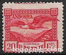 Sellos: ANDORRA ESPA&Ntilde;OLA 1929 Paisajes, EDIFIL n&ordm; 27 * *
