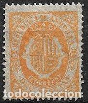 Sellos: ANDORRA ESPA&Ntilde;OLA 1875 Escudo de Andorra, EDIFIL n&ordm; NE12 *