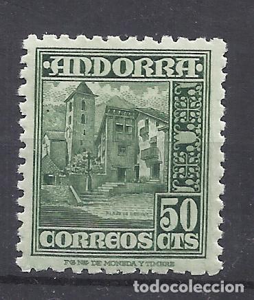 Sellos: ANDORRA 1948 EDIFIL 51 NUEVO* VALOR 2022 CATALOGO 13.50 EUROS