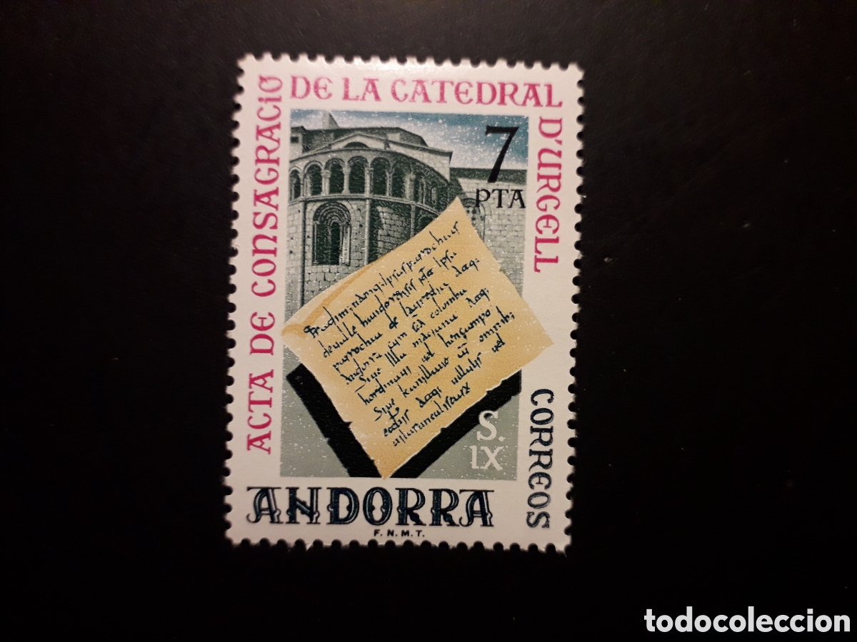 Sellos: ANDORRA ESPA&Ntilde;OLA EDIFIL 99 SERIE CTA NUEVA *** 1975 FESTIVAL LITERARIO PEDIDO M&Iacute;NIMO 3&euro;