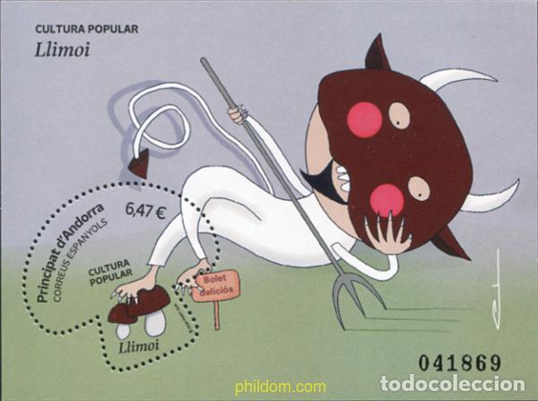 Sellos: 782170 MNH ANDORRA. Adm&oacute;n espa&ntilde;ola 2026 CULTURA POPULAR. LLIMOI