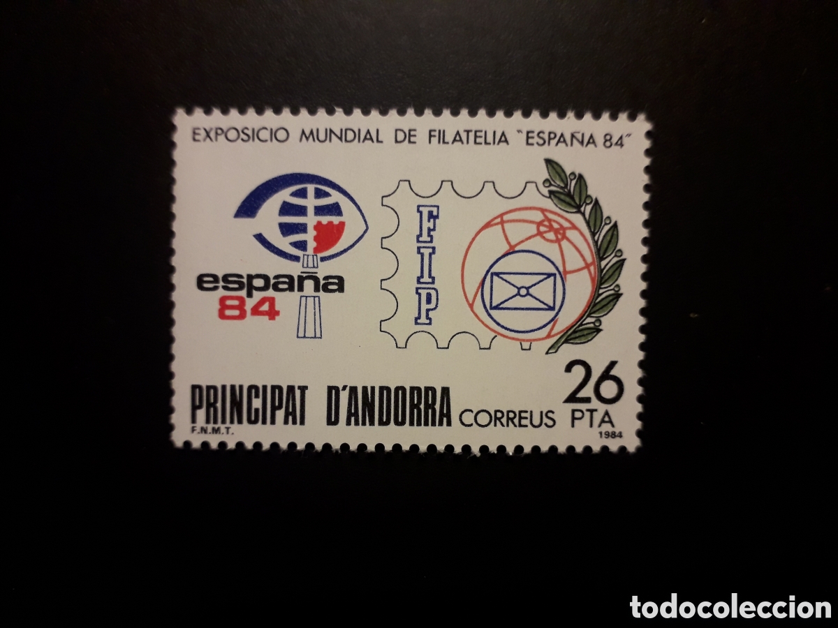 Sellos: ANDORRA ESPA&Ntilde;OLA EDIFIL 178 SERIE CTA NUEVA *** 1984 EXPOSICI&Oacute;N ESPA&Ntilde;A 84 PEDIDO M&Iacute;NIMO 3&euro;