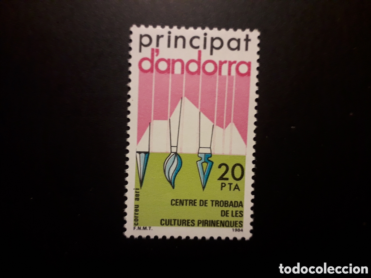 Sellos: ANDORRA ESPA&Ntilde;OLA EDIFIL 182 SERIE CTA NUEVA *** 1984 CULTURAS PIRENAICAS PEDIDO M&Iacute;NIMO 3&euro;