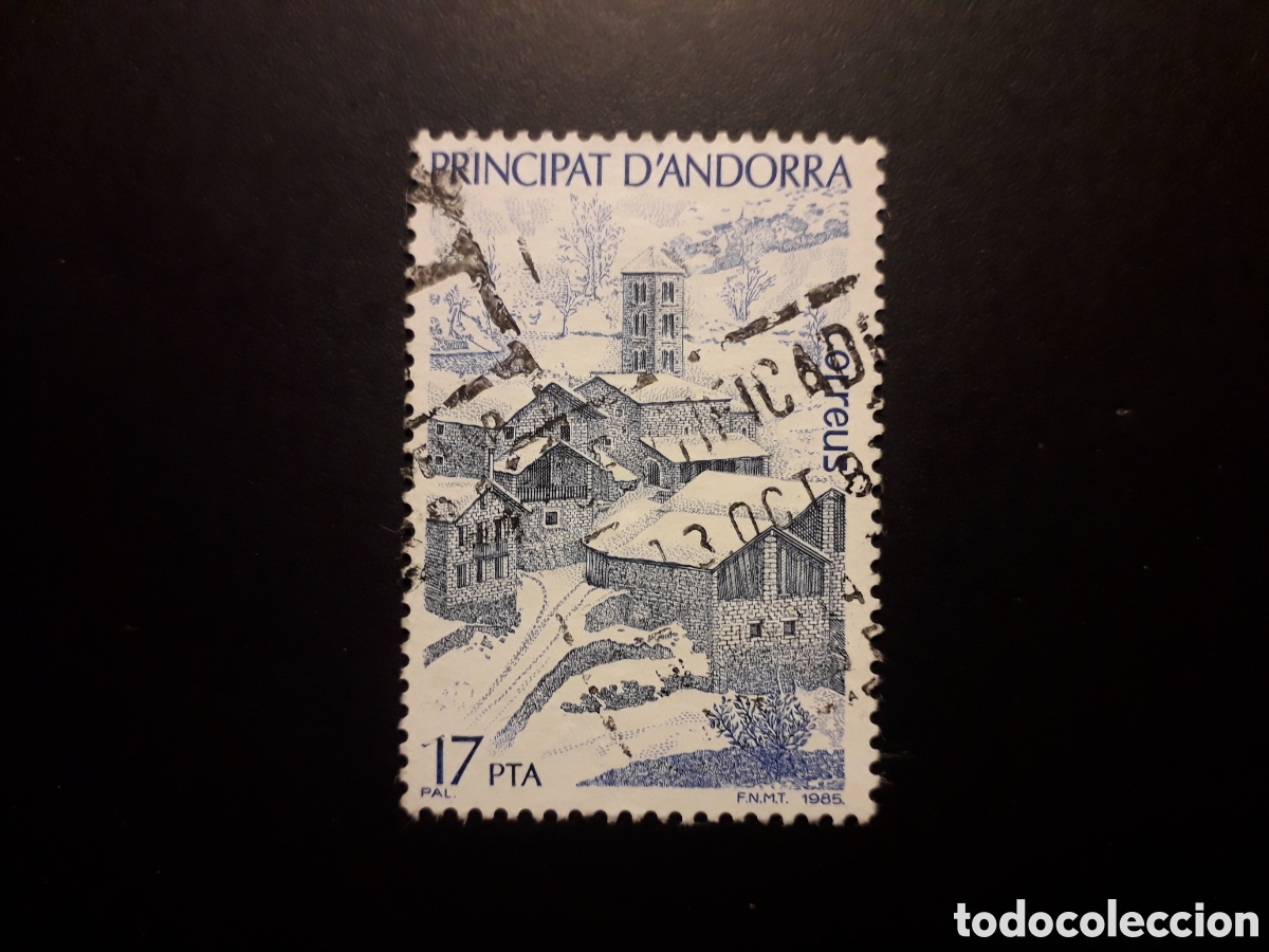 Sellos: ANDORRA ESPA&Ntilde;OLA EDIFIL 188 SERIE CTA USADA 1985 TURISMO, VISTA DE PAL PEDIDO M&Iacute;NIMO 3&euro;