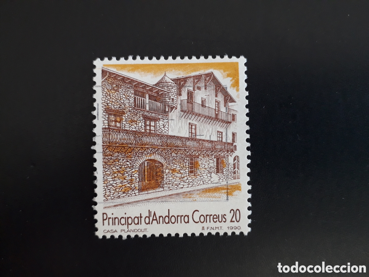 Sellos: ANDORRA ESPA&Ntilde;OLA EDIFIL 221 SERIE CTA USADA 1990 TURISMO PEDIDO M&Iacute;NIMO 3&euro;