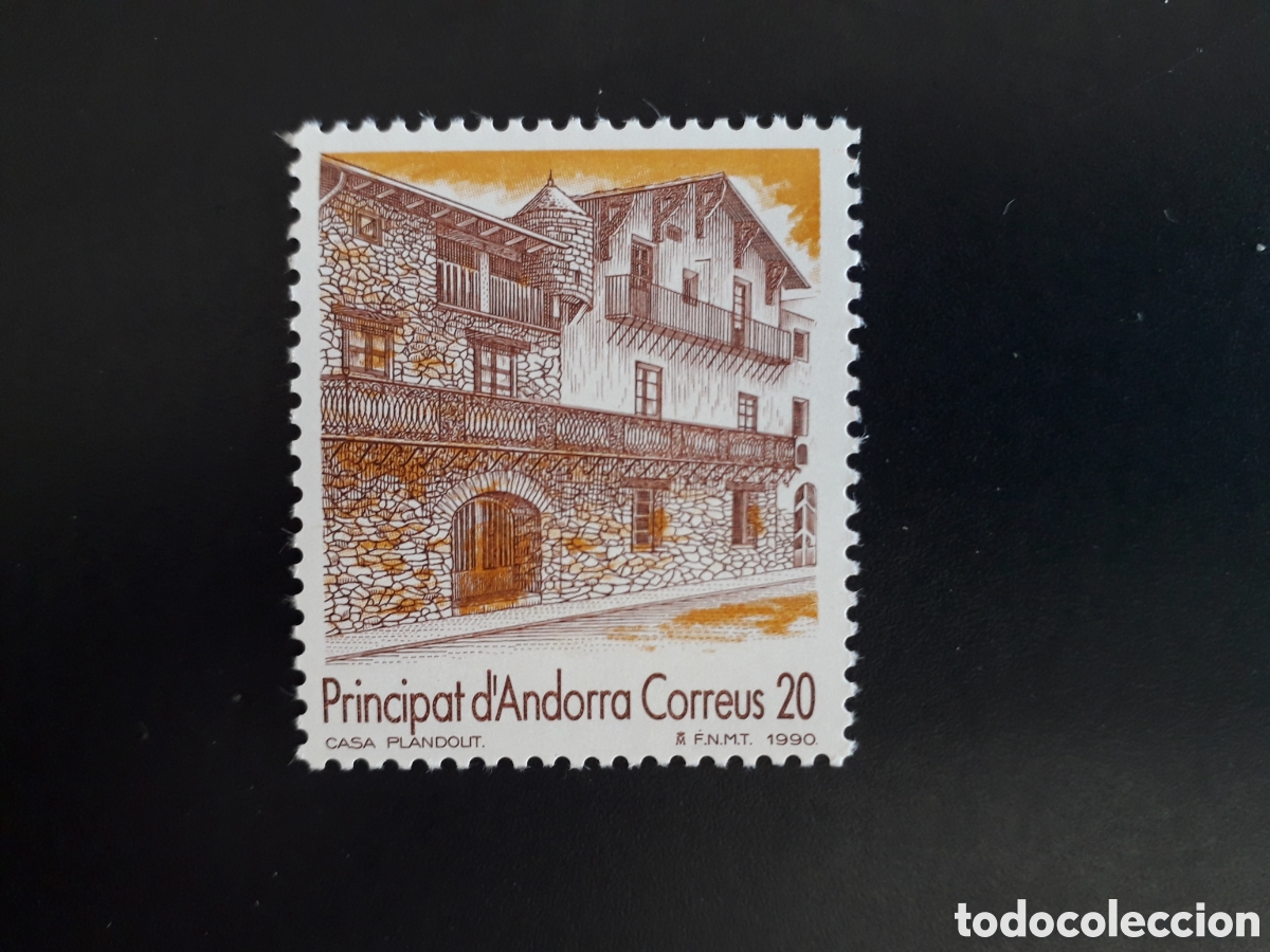 Sellos: ANDORRA ESPA&Ntilde;OLA EDIFIL 221 SERIE CTA NUEVA *** 1990 TURISMO PEDIDO M&Iacute;NIMO 3&euro;