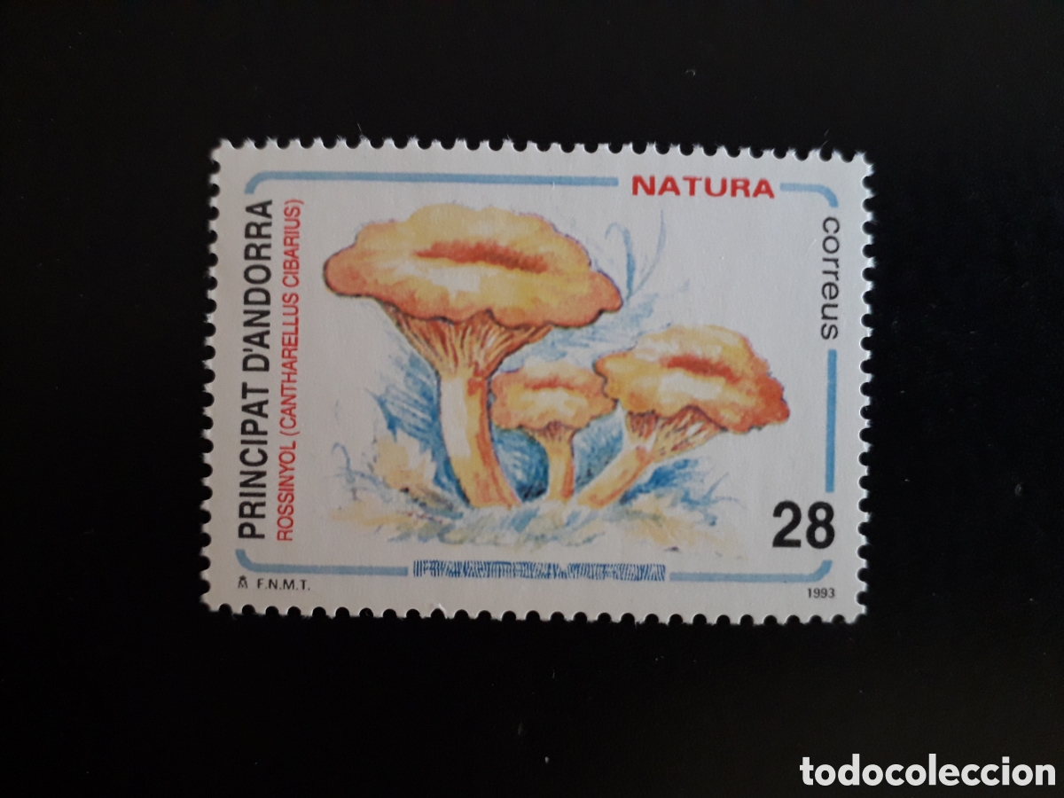 Sellos: ANDORRA ESPA&Ntilde;OLA EDIFIL 235 SERIE CTA NUEVA *** 1993 FLORA SETAS PEDIDO M&Iacute;NIMO 3&euro;
