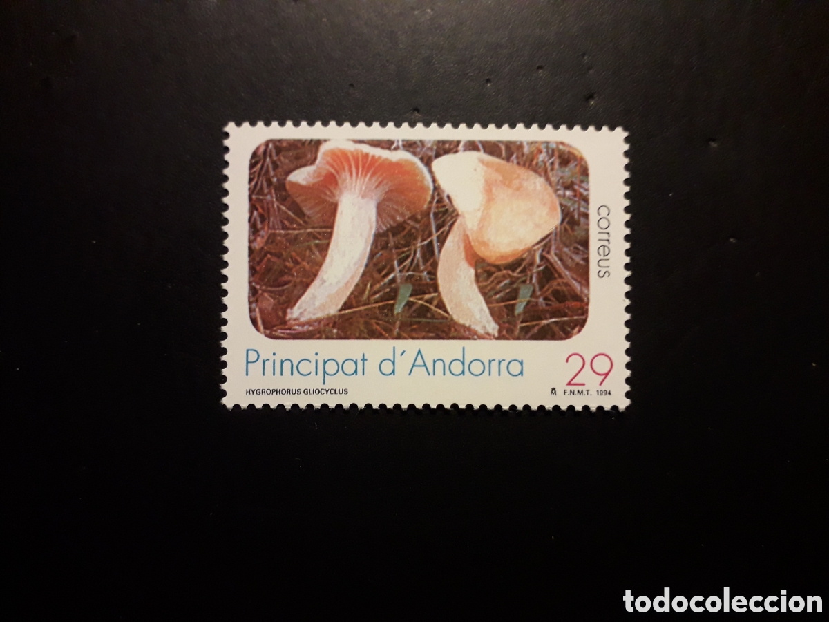 Sellos: ANDORRA ESPA&Ntilde;OLA EDIFIL 244 SERIE CTA NUEVA *** 1994 FLORA, SETAS PEDIDO M&Iacute;NIMO 3&euro;