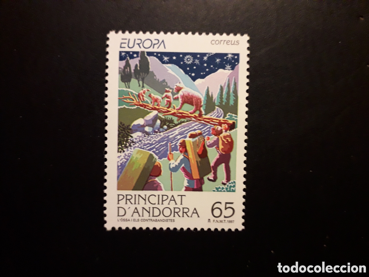 Sellos: ANDORRA ESPA&Ntilde;OLA EDIFIL 258 SERIE CTA NUEVA *** 1997 EUROPA, CUENTOS Y LEYENDAS PEDIDO M&Iacute;NIMO 3&euro;