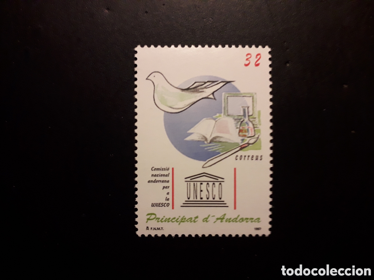 Sellos: ANDORRA ESPA&Ntilde;OLA EDIFIL 259 SERIE CTA NUEVA *** 1997 COMISI&Oacute;N PARA LA UNESCO PEDIDO M&Iacute;NIMO 3&euro;