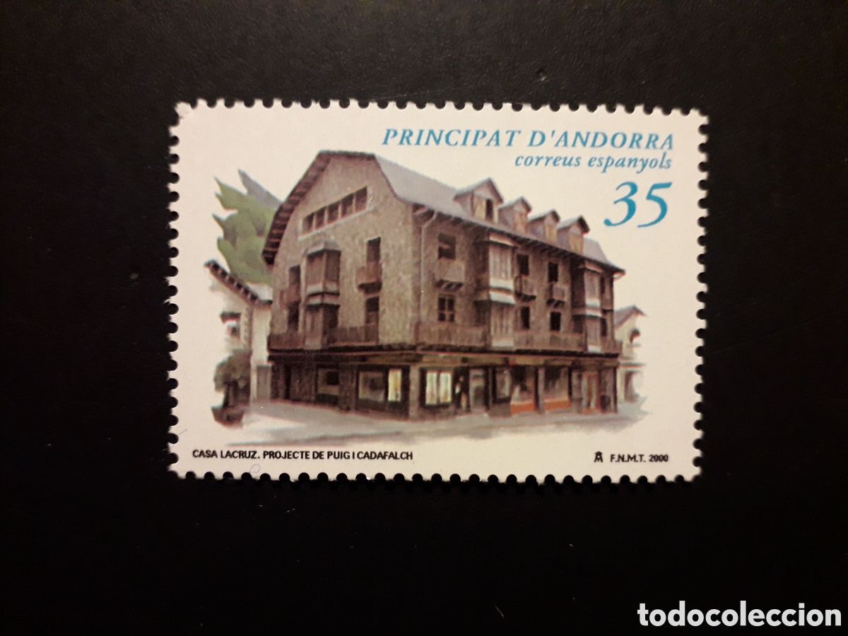 Sellos: ANDORRA ESPA&Ntilde;OLA EDIFIL 278 SERIE CTA NUEVA *** 2000 CASA LACRUZ, ARQUITECTURA PEDIDO M&Iacute;NIMO 3&euro;