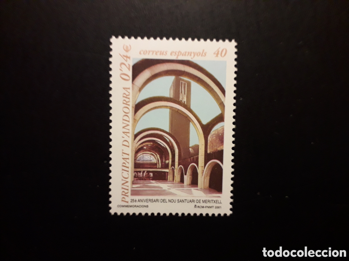 Sellos: ANDORRA ESPA&Ntilde;OLA EDIFIL 287 SERIE CTA NUEVA *** 2001 SANTUARIO DE MERITXELL PEDIDO M&Iacute;NIMO 3&euro;