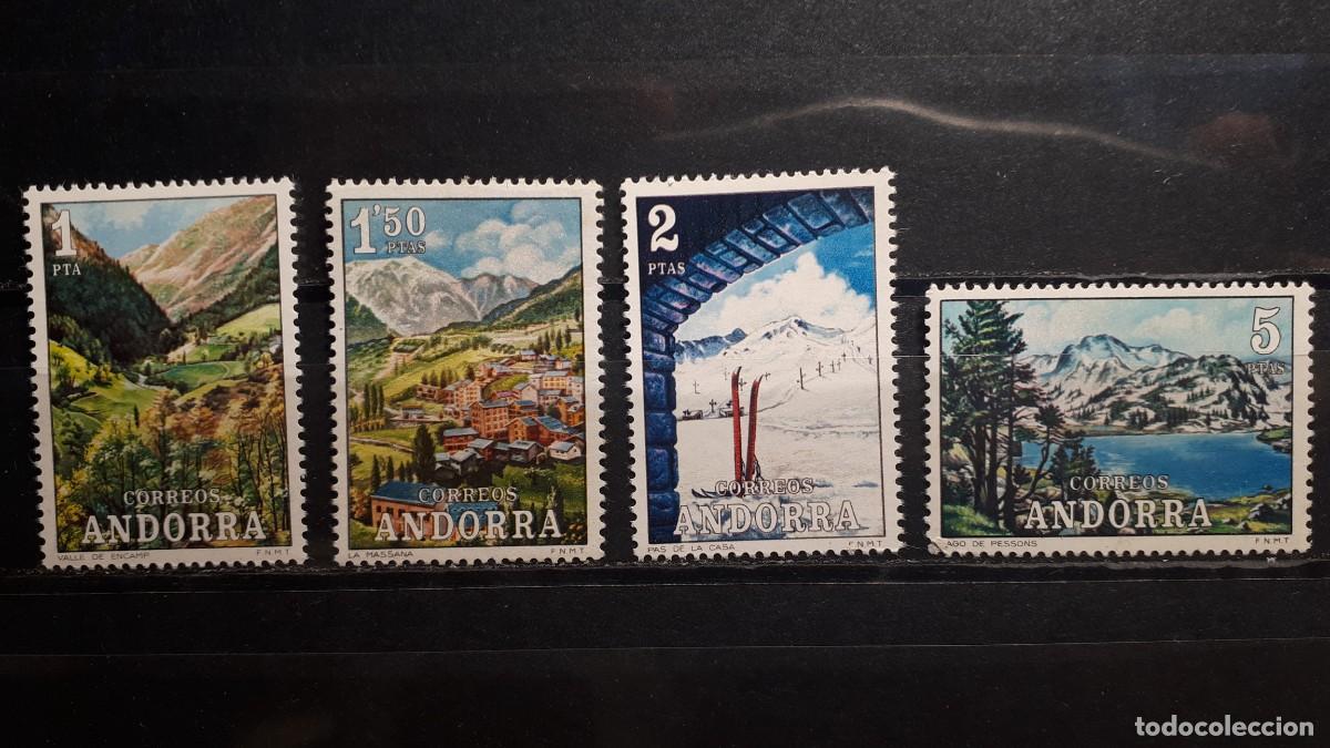 Sellos: ANDORRA. A&Ntilde;O 1972. **. EDIFIL 73/6