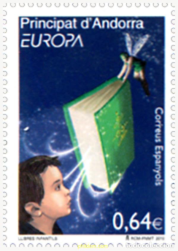 Sellos: 247628 MNH ANDORRA. Adm&oacute;n espa&ntilde;ola 2010 EUROPA CEPT 2010 - LIBROS INFANTILES