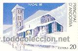 Sellos: 2and-208n. Andorra Nuevo. Navidad 88