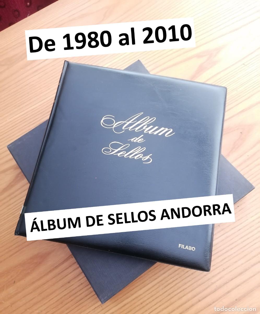 Sellos: &Aacute;LBUM DE SELLOS ANDORRA de 1980 al 2010