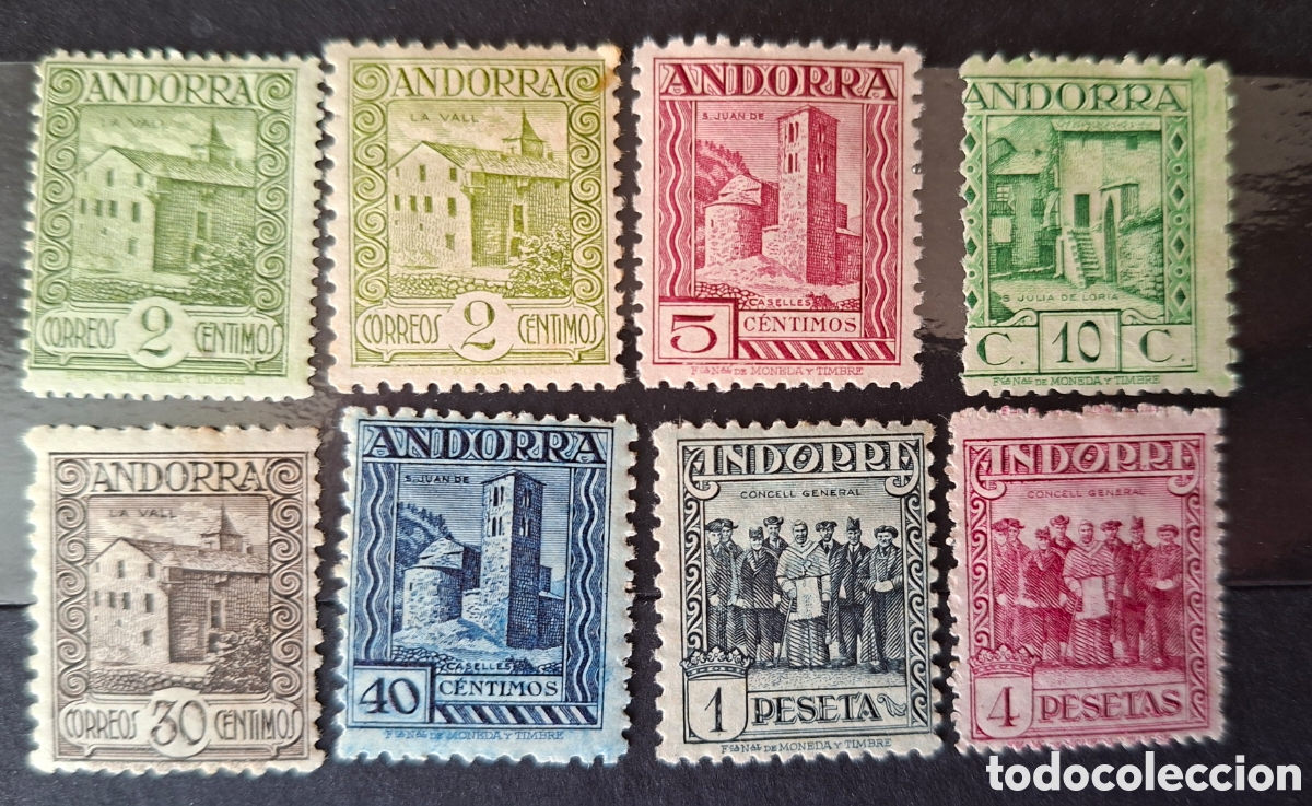 Sellos: Andorra Espa&ntilde;ola sellos 1929 Nuevos*