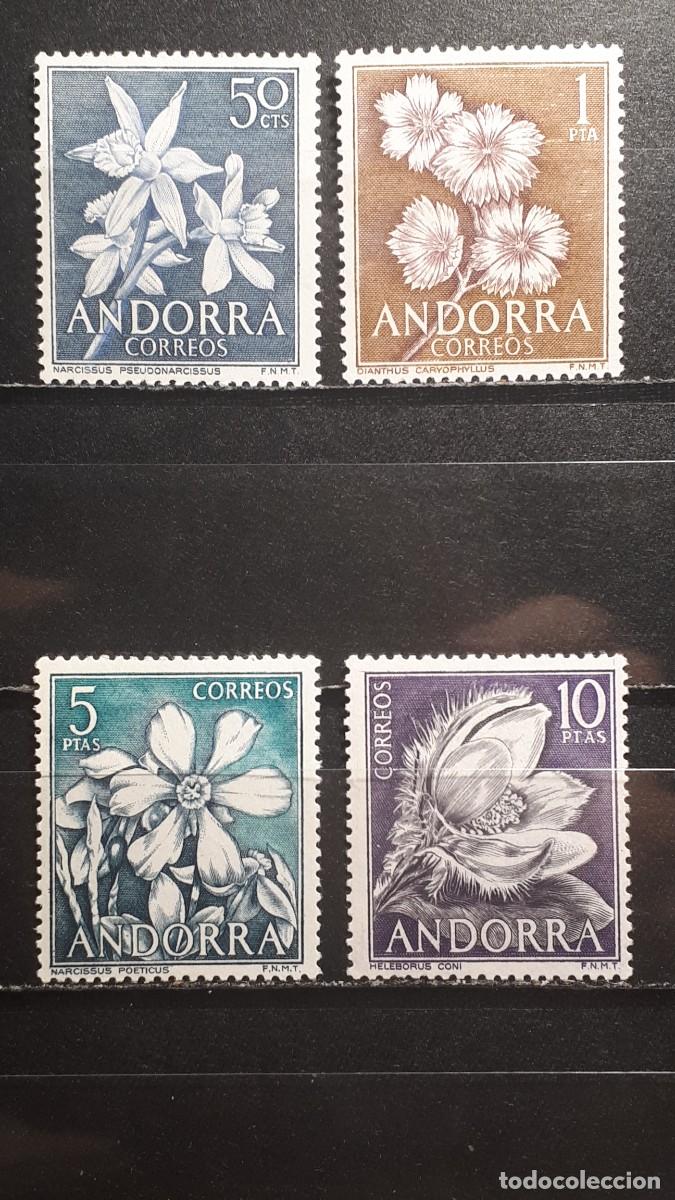 Sellos: ANDORRA. A&ntilde;o 1966. **. Edifil 68/71
