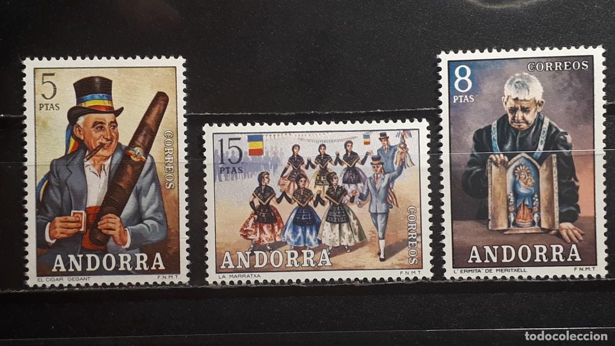 Sellos: ANDORRA. A&ntilde;o 1972. **. Edifil 82/4